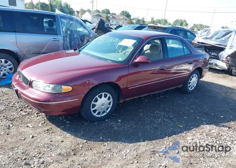 2001 Buick Century Custom из США, поврежденный, VIN 2G4WS52J511277073